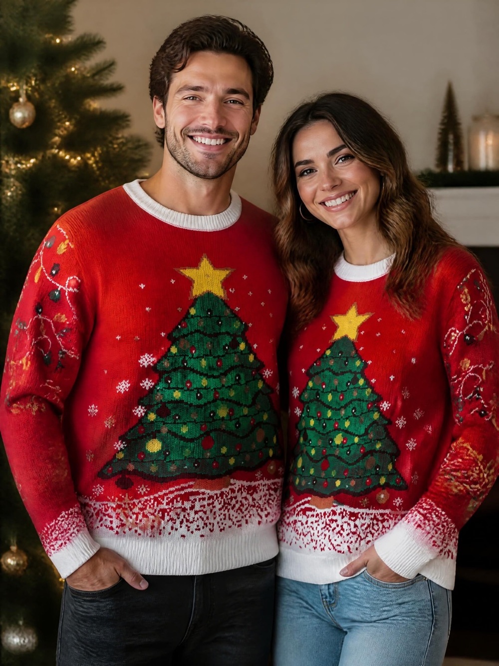 Christmas Tree Holiday Sweater Unisex